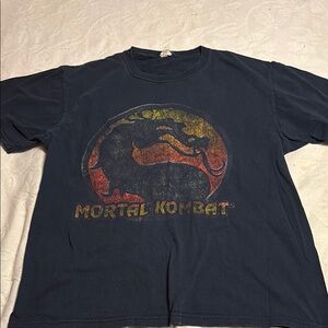 Mortal Kombat Graphic T-Shirt Size Large